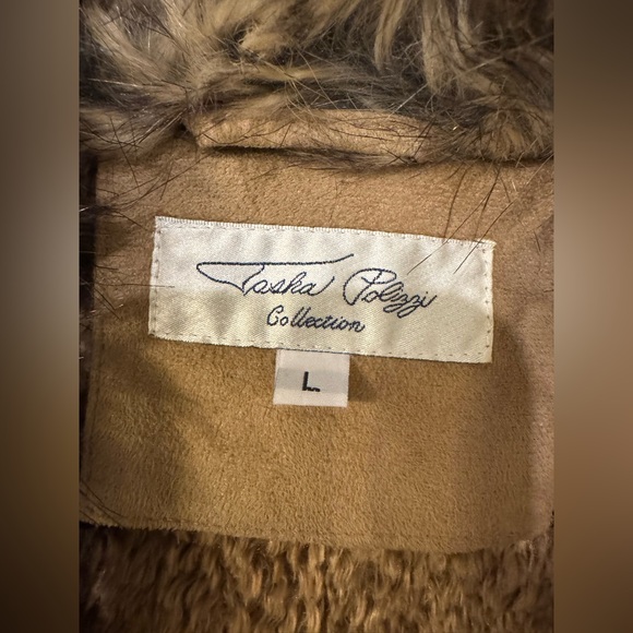 Faux Fur Suede Jacket - Picture 4 of 6